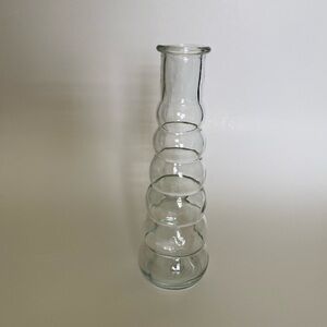 Glass Bud Vase 8.5 inch tall